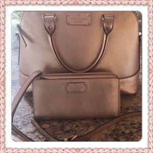 Kate Spade Rachelle bag and matching wallet